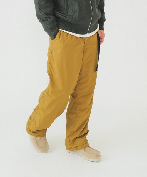 BEAMS(ビームス)の「ウェビング ウォーム イージーパンツ(その他パンツ・メンズ・ブラック/オリーブ/マスタード・SMALL/MEDIUM/LARGE/X-LARGE)」の6枚目の写真