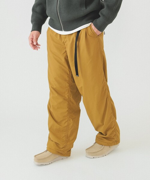 BEAMS(ビームス)の「ウェビング ウォーム イージーパンツ(その他パンツ・メンズ・ブラック/オリーブ/マスタード・SMALL/MEDIUM/LARGE/X-LARGE)」の3枚目の写真