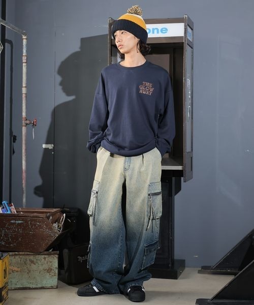 PBLIM（ページボーイリム）の「PBLIM/チェックロゴスウェット（スウェット・レディース・グレー/グリーン/ネイビー・LARGE/MEDIUM）」の8枚目の写真