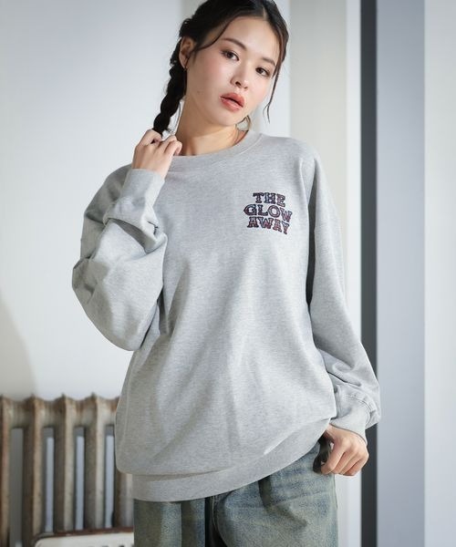 PBLIM（ページボーイリム）の「PBLIM/チェックロゴスウェット（スウェット・レディース・グレー/グリーン/ネイビー・LARGE/MEDIUM）」の12枚目の写真