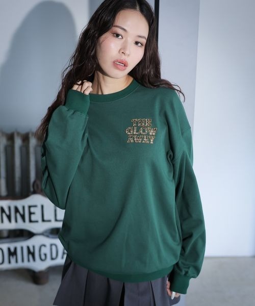 PBLIM（ページボーイリム）の「PBLIM/チェックロゴスウェット（スウェット・レディース・グレー/グリーン/ネイビー・LARGE/MEDIUM）」の16枚目の写真