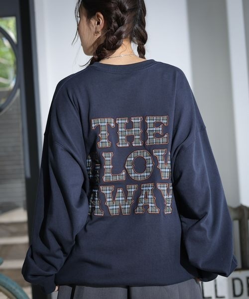 PBLIM（ページボーイリム）の「PBLIM/チェックロゴスウェット（スウェット・レディース・グレー/グリーン/ネイビー・LARGE/MEDIUM）」の19枚目の写真