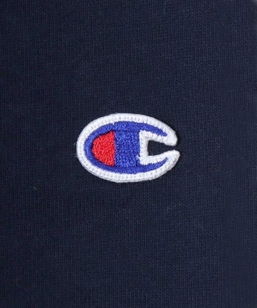 【セール】Champion（チャンピオン）ワンポイントロゴ刺繍クルーネックスウェットトレーナー レディース/長袖プルオーバー（スウェット）｜Champion（チャンピオン）