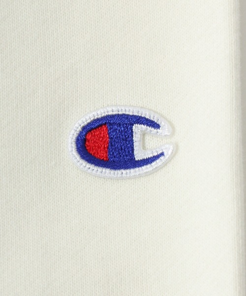 【セール】Champion（チャンピオン）ワンポイントロゴ刺繍クルーネックスウェットトレーナー レディース/長袖プルオーバー（スウェット）｜Champion（チャンピオン）