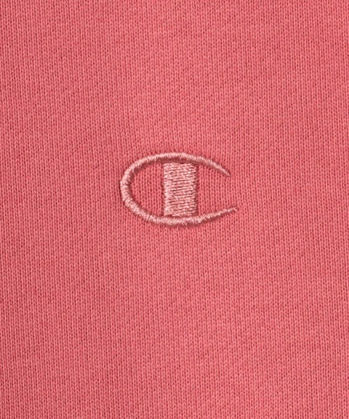 【セール】Champion（チャンピオン）ワンポイントロゴ刺繍クルーネックスウェットトレーナー レディース/長袖プルオーバー（スウェット）｜Champion（チャンピオン）