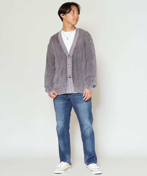 Kahiko（カヒコ）の「【Kahiko】ラウリマMEN'Sコットンニットカーディガン（カーディガン/ボレロ・メンズ・オレンジ/ベージュ/ブルー/ブラック・FREE）」の6枚目の写真