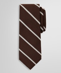 Brooks Brothers ウール ネクタイ ブラウン　米国製 BROOKS BROTHERS｜ブルックス ブラザーズのネクタイ（ブラウン