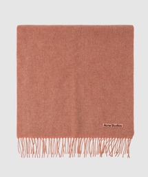Acne Studios ベージュ マフラー ACNE STUDIOS｜アクネストゥディオズ モヘアチェックスカーフ