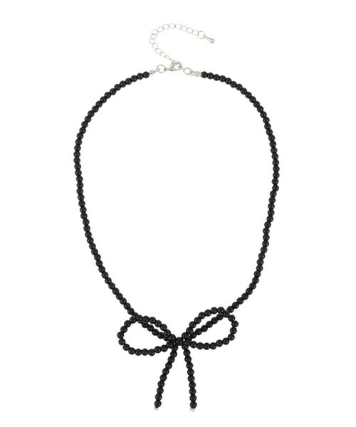 EVRIS（エヴリス）の「PEARL RIBBON CHOKER（チョーカー・レディース・ブラック/ホワイト・FREE）」の14枚目の写真