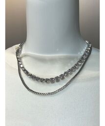 MURUA | チェーンMIXビジューネックレス(ネックレス)