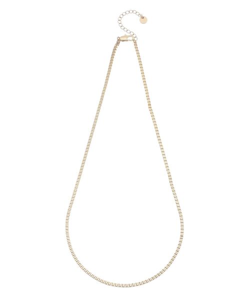 MURUA（ムルーア）の「チェーンMIXビジューネックレス（ネックレス・レディース・シルバー/ゴールド・FREE）」の14枚目の写真