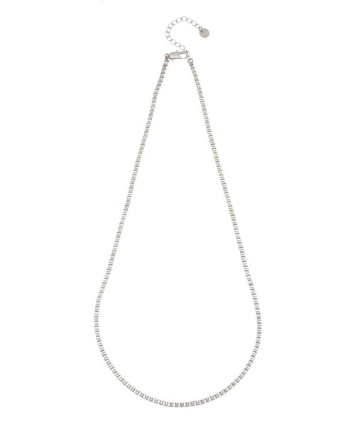 MURUA（ムルーア）の「チェーンMIXビジューネックレス（ネックレス・レディース・シルバー/ゴールド・FREE）」の16枚目の写真