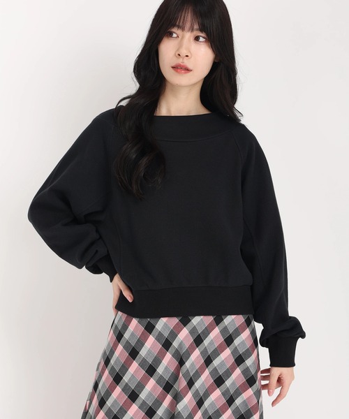 【セール】裏毛ﾎﾞｰﾄﾈｯｸﾌﾟﾙｵｰﾊﾞｰ（Tシャツ/カットソー）｜STRAWBERRY-FIELDS（ストロベリーフィールズ）