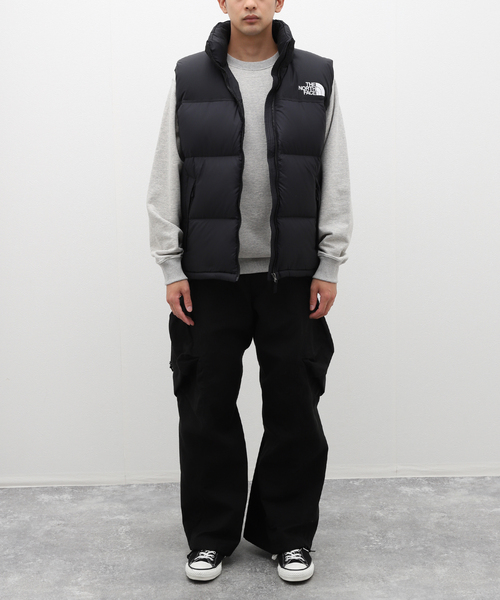 THE NORTH FACE(ザノースフェイス)の「《WEB限定》【THE NORTH FACE / ザ ノースフェイス】Nuptse Vest / ヌプシベスト(ダウンベスト・メンズ・ブラック・MEDIUM/LARGE/X-LARGE)」の6枚目の写真