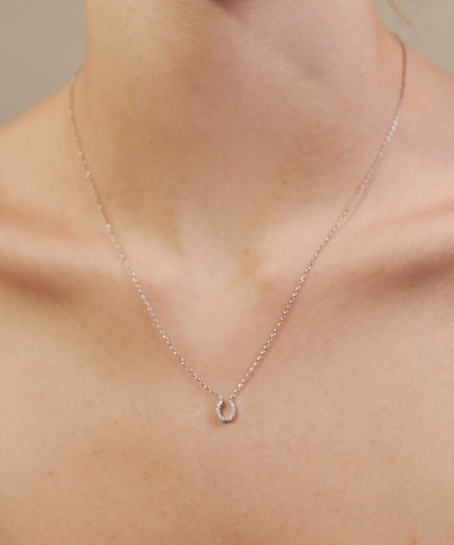 ciite'(シーテ)の「ホ-スシュービジューネックレス(ネックレス・レディース・ゴールド/シルバー/ピンクゴールド・FREE)」の9枚目の写真