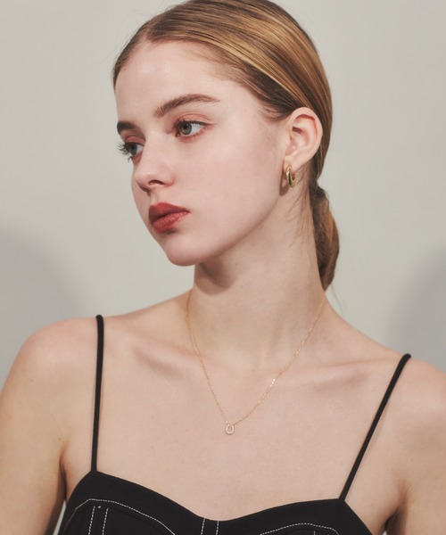 ciite'(シーテ)の「ホ-スシュービジューネックレス(ネックレス・レディース・ゴールド/シルバー/ピンクゴールド・FREE)」の10枚目の写真