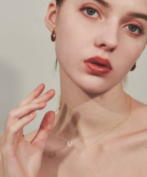 ciite'(シーテ)の「ホ-スシュービジューネックレス(ネックレス・レディース・ゴールド/シルバー/ピンクゴールド・FREE)」の12枚目の写真