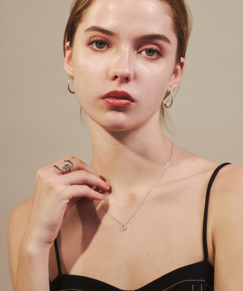 ciite'(シーテ)の「ホ-スシュービジューネックレス(ネックレス・レディース・ゴールド/シルバー/ピンクゴールド・FREE)」の15枚目の写真