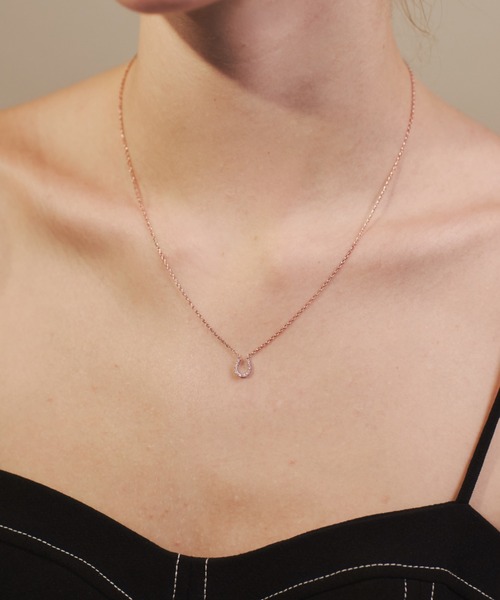 ciite'(シーテ)の「ホ-スシュービジューネックレス(ネックレス・レディース・ゴールド/シルバー/ピンクゴールド・FREE)」の22枚目の写真