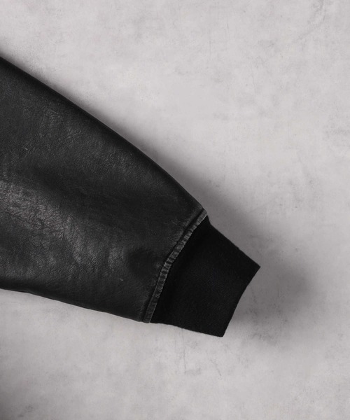 BACK NUMBER(バックナンバー)の「【BACK NUMBER】TYPE A‐2 フライトジャケット(ブルゾン・メンズ・ブラック・M/L/XL)」の8枚目の写真