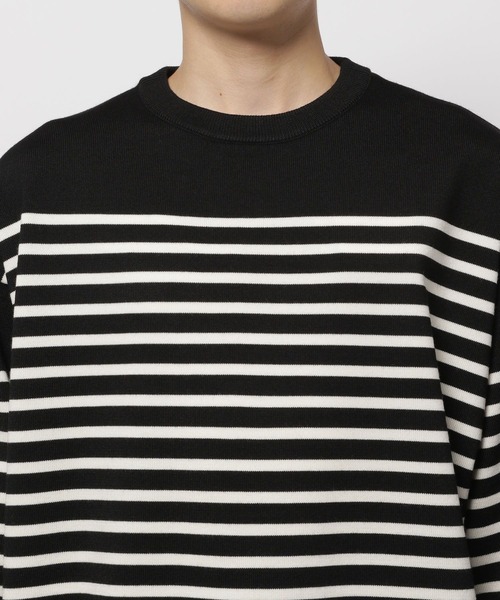 ORCIVAL（オーシバル）の「【ORCIVAL(オーシバル)】クルーネックプルオーバー（ニット/セーター・メンズ・オレンジ/ブラック/オフホワイト・MEDIUM）」の13枚目の写真