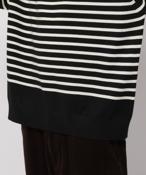 ORCIVAL（オーシバル）の「【ORCIVAL(オーシバル)】クルーネックプルオーバー（ニット/セーター・メンズ・オレンジ/ブラック/オフホワイト・MEDIUM）」の16枚目の写真