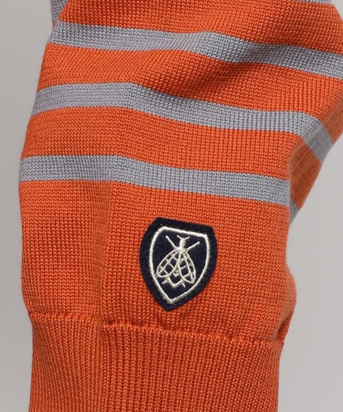 ORCIVAL（オーシバル）の「【ORCIVAL(オーシバル)】クルーネックプルオーバー（ニット/セーター・メンズ・オレンジ/ブラック/オフホワイト・MEDIUM）」の20枚目の写真