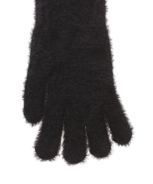 EATME（イートミー）の「シャギーニット手袋（手袋・レディース・ブラック・FREE）」の5枚目の写真