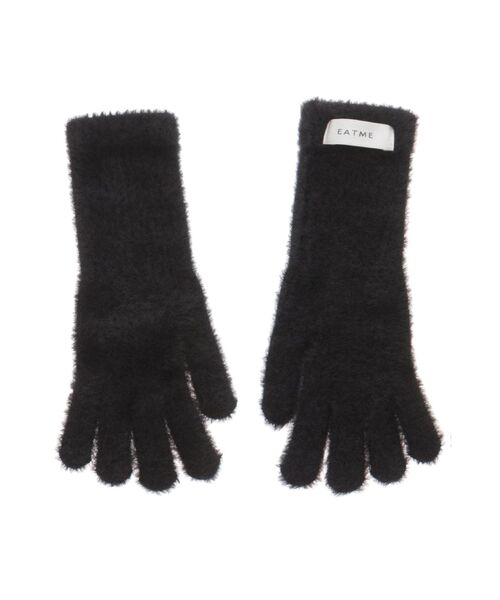 EATME（イートミー）の「シャギーニット手袋（手袋・レディース・ブラック・FREE）」の6枚目の写真