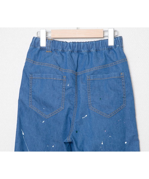 bedsidedrama（ベットサイドドラマ）の「COOLMAX Painter Two Tuck Jeans（デニムパンツ・レディース・ブルー/インディゴブルー・1/2）」の11枚目の写真