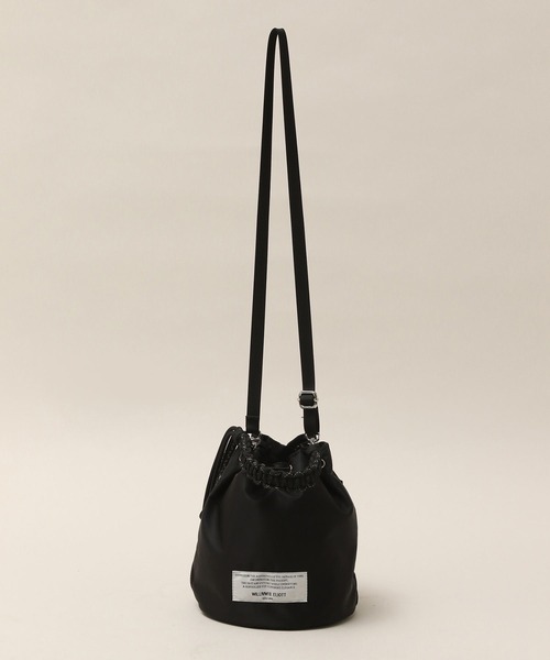 niko and...（ニコアンド）の「【WILLIAM B.ELIOTT】巾着2WAYショルダーバッグ（ショルダーバッグ・レディース・ブラック/カーキ・0）」の5枚目の写真