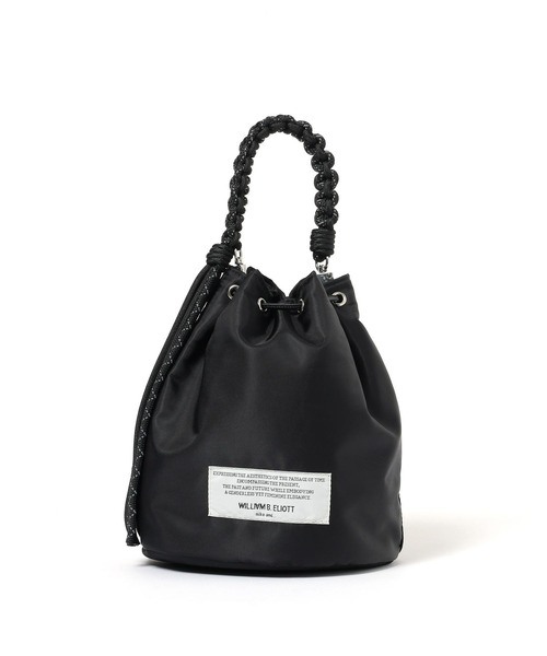 niko and...（ニコアンド）の「【WILLIAM B.ELIOTT】巾着2WAYショルダーバッグ（ショルダーバッグ・レディース・ブラック/カーキ・0）」の10枚目の写真