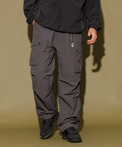 ホワイト カーゴパンツ リラックスフィット 白パンツ リラックスワイドカーゴパンツ カーゴ|白パンツ専門