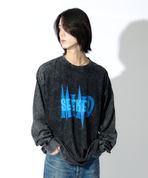 mindseeker（マインドシーカー）の「Art Logo Print L/S Tee（Tシャツ/カットソー）」