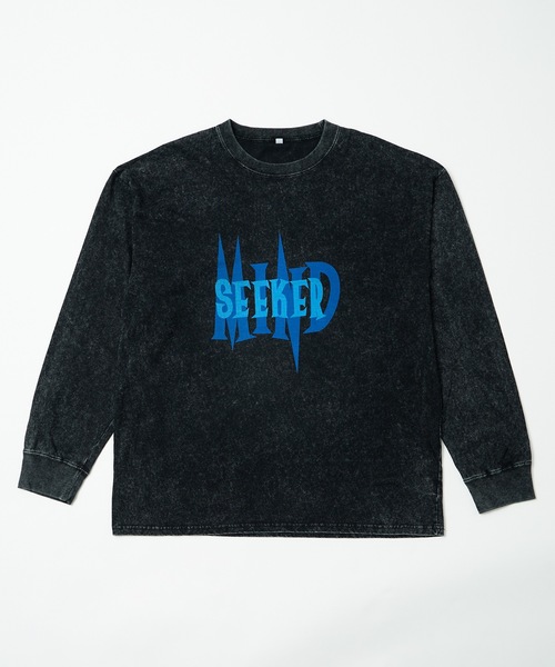 Art Logo Print L/S Tee（Tシャツ/カットソー）｜mindseeker（マインドシーカー）