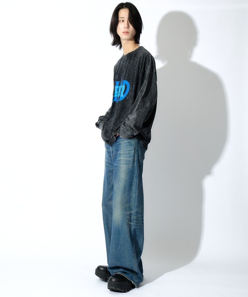 Art Logo Print L/S Tee（Tシャツ/カットソー）｜mindseeker（マインドシーカー）