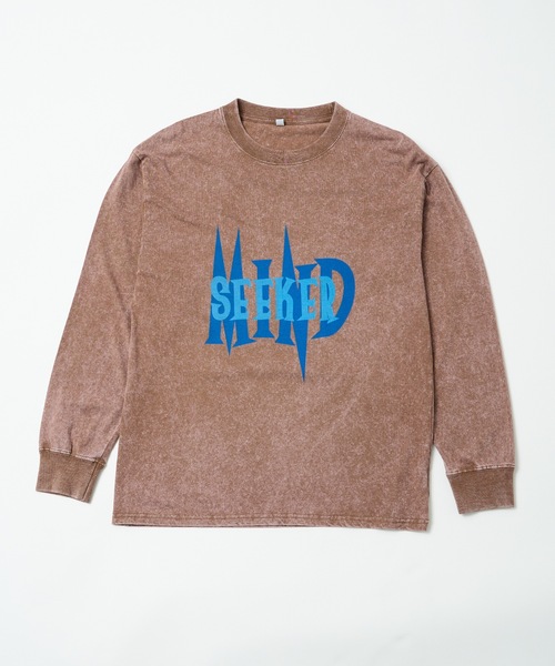 Art Logo Print L/S Tee（Tシャツ/カットソー）｜mindseeker（マインドシーカー）
