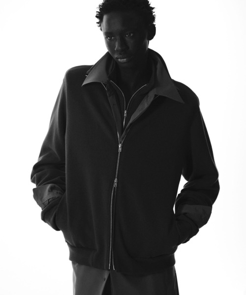 STAND COLLAR ZIP CARDIGAN（カーディガン/ボレロ）｜ato（アトウ）