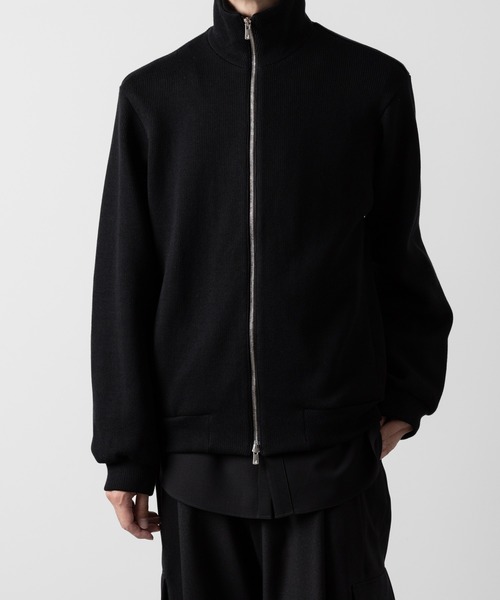 STAND COLLAR ZIP CARDIGAN（カーディガン/ボレロ）｜ato（アトウ）