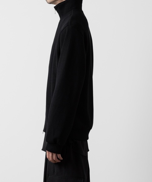 STAND COLLAR ZIP CARDIGAN（カーディガン/ボレロ）｜ato（アトウ）