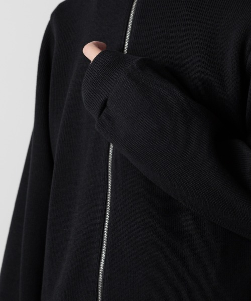 STAND COLLAR ZIP CARDIGAN（カーディガン/ボレロ）｜ato（アトウ）