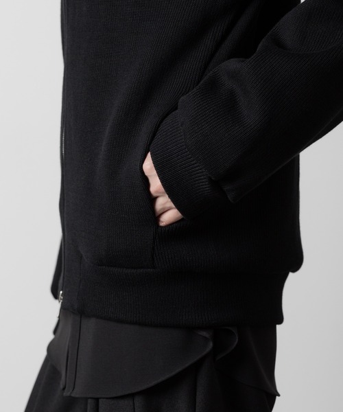 STAND COLLAR ZIP CARDIGAN（カーディガン/ボレロ）｜ato（アトウ）