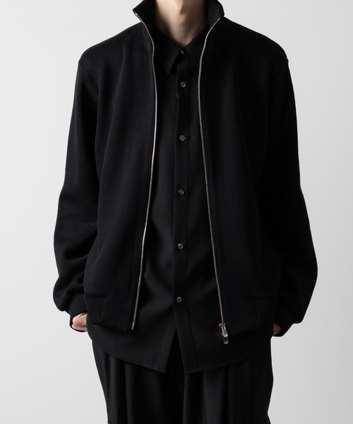 STAND COLLAR ZIP CARDIGAN（カーディガン/ボレロ）｜ato（アトウ）