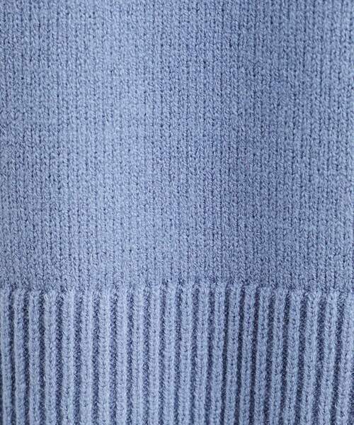 SHOO・LA・RUE（シューラルー）の「◆【S-LL/洗える/静電気軽減】アウトでも決まる もちもち ボートネック風ニット（ニット/セーター・レディース・ブルー/グレー/ブラック/ピンク系/アイボリー系2/ブラック系2・01/02/03/04）」の19枚目の写真