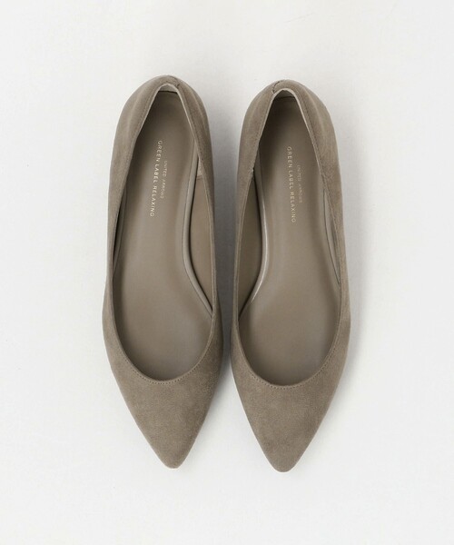 ポインテッド フラットシューズ / パンプス（1.5cmヒール）-撥水