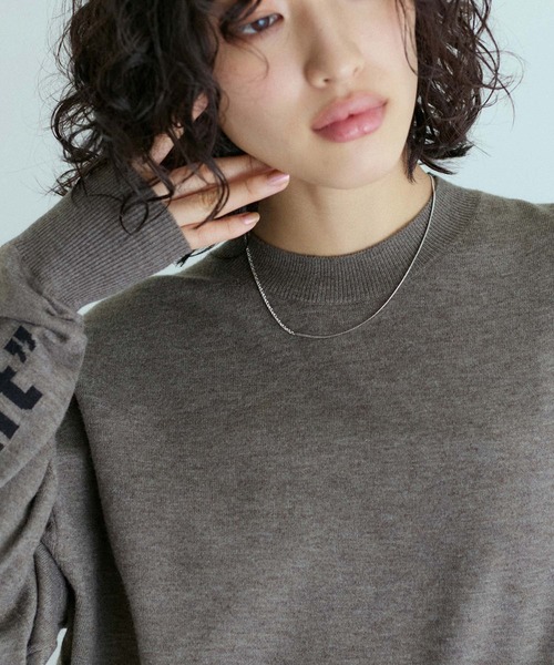 ADAM ET ROPE'(アダムエロペ)の「LES BIJOUX コンビチェーンネックレス(ネックレス・レディース・シルバー/ゴールド・FREE)」の1枚目の写真