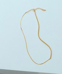 ADAM ET ROPE' | LES BIJOUX コンビチェーンネックレス(ネックレス)