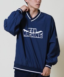 【限定】TOY MACHINE/トイマシーン プルジャケット ビックシルエット 撥水 MTMPFJK7