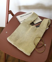 BAYFLOW | グリッターニットバッグ(ハンドバッグ)