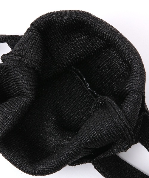 BAYFLOW(ベイフロー)の「グリッターニットバッグ(ハンドバッグ・レディース・ライトグレー/イエロー/ブラック・0)」の11枚目の写真